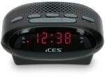 iCES ICR-210 Uhrenradio - Radiowecker mit Stromkabel - 2 Weckzeiten - PLL FM -