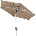 Doppler Active Auto Tilt Gartenschirm &Oslash; 210 cm &ndash; Kurbel mit Auto-Tilt, knickbar,