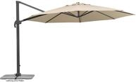 Schneider Sonnenschirm Rhodos Grande, natur, 400 cm rund, 789-02, Gestell Aluminium,