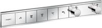hansgrohe Unterputz Thermostat RainSelect (f&uuml;r 5 Funktionen) chrom