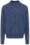 FYNCH-HATTON Strickjacke aus Baumwolle mit Stehkragen Night/XL