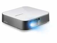 Viewsonic M2E Portabler LED Beamer (Full-HD, 1.000 Lumen, Rec. 709, HDMI, USB,...