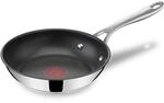 Tefal Jamie Oliver Cook's Direct On Bratpfanne 20 cm, Pfanne Induktion, Antihaft,