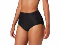 Triumph Damen Panties Becca Extra High + Cotton Panty, Schwarz (Black 0004),...