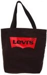 Levi's Damen Batwing W Tote Bag, Schwarz, 30x14x39 Centimeters H x L