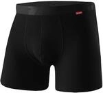 L&Ouml;FFLER Herren Unterhose HR. Boxershorts TRANSTEX Light, Schwarz, 54, 22509