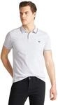 Lee Herren Pique Polo T-Shirt, Sharp Grey MELE, 5XL