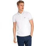 Lee Herren pique polo T Shirt, Bright White (Lj), S EU