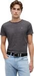 Tommy Jeans Herren T-Shirt Kurzarm TJM Slim Slim Fit, Schwarz (Black), M