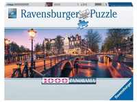 Ravensburger Puzzle 16752 - Abend in Amsterdam - 1000 Teile Puzzle für...