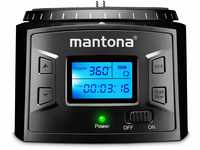 Mantona Turnaround 360 Advanced 3 – elektrischer Panorama Stativkopf 360°...