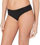 Triumph Damen Lovely Micro Brazilian String Briefs, SCHWARZ, L