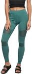Urban Classics Damen Ladies Tech Mesh Leggings Leggings, Paleleaf, S