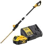 DEWALT - XR 18V b&uuml;rstenlose Stabheckenschere mit Akku - Schnittleistung 25 mm -