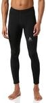 Odlo Herren Laufhose Tights Element Warm, Black, S, 322072