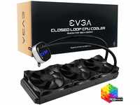 EVGA CLC 360mm All-In-One RGB LED CPU Liquid Cooler, 3x FX12 120-mm-PWM-Lüfter,