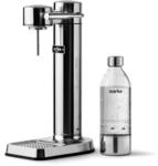 Aarke Carbonator 3, Wassersprudler aus Edelstahl im modernen Edelstahl Finish mit