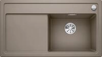 BLANCO ZENAR 5 S | Granitsp&uuml;le aus SILGRANIT tartufo | Einbauart: Einbau von Oben 