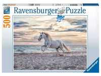 Ravensburger Puzzle 16586 - Pferd am Strand - 500 Teile Puzzle für Erwachsene...