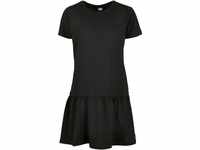 Urban Classics Damen TB4104-Ladies Valance Tee Dress Kleid, Black, 4XL