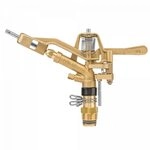 Preis-Zone Messing Sprinkler 50m AG 1" Kreisregner Sprenger Rasenregner Impuls Regner