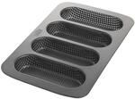 Birkmann, Laib & Seele, Hot Dog Br&ouml;tchenblech, perforierte Backform aus...