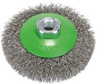 Bosch 1x PRO Stainless Steel Longlife Kegelb&uuml;rste, gewellter Draht f&uuml;r kleine