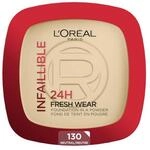 L'Or&eacute;al Paris Wasserfestes Puder Make-up mit hoher Deckkraft, Deckendes Kompaktpuder
