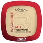 L'Or&eacute;al Paris Wasserfestes Puder Make-up mit hoher Deckkraft, Deckendes Kompaktpuder