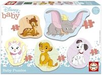 Educa - Baby Puzzle Disney Klassiker | 5in1 Babypuzzleset 3/4/5 Teile | Bambi,...
