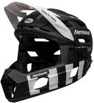 Bell Bike Super Air R Spherical Fahrradhelme Matte Black/White Fasthouse S