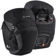 VAUDE 2 Hinterrad Fahrradtaschen OnTour Back, gesamt 46 Liter, Black, Einheitsgr&ouml;&szlig;e