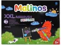 MALINOS 300969 XXL Airbrush Metallic, Bunt, 29 Stück (1er Pack)