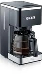 GRAEF. Filterkaffeemaschine FK402 Schwarz, 1,25 L, Warmhaltefunktion, Timer,