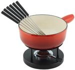 Kuhn Rikon 32236 K&auml;sefondueset Induktion Eisenguss 24cm K&auml;sefondueset, Gusseisen,