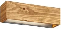 Trio Leuchten LED Wandleuchte Brad 223790130, Metall Nickel antik, Holz, inkl....