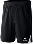 Erima Kinder Classic 5-C Short mit Innenslip (615308), schwarz/wei&szlig;, 140