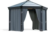 Canopia by Palram Vorhangset f&uuml;r Gartenpavillon Monaco und Roma