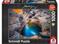 Schmidt Spiele 59922 Mark Gray, Indigo, 1.000 Teile Puzzle