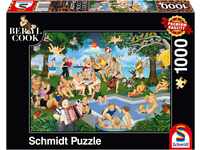Schmidt Spiele 59687 Beryl Cook, Sommerfest, 1.000 Teile Puzzle, Bunt