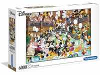Clementoni 36525 Disney Gala – Puzzle 6000 Teile, Geschicklichkeitsspiel für...