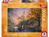 Schmidt Spiele 59688 Thomas Kinkade, Disney, Pocahontas, 1000 Teile Puzzle