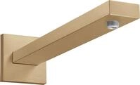 hansgrohe Brausearm eckig 38,9 cm Brushed Bronze