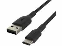 Belkin BoostCharge geflochtenes USB-C-Ladekabel, USB-C-/USB-Kabel,...