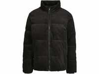 Urban Classics Herren TB3811-Boxy Corduroy Puffer Jacket Jacken, Black, M