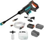 Gardena Akku-Mitteldruckreiniger AquaClean 24/18V P4A Premium Set: Akku-Reiniger mit