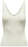 JDY Damen JDYNANNA S/L TOP KNT NOOS Tr&auml;gershirt/Cami Shirt, Cloud Dancer, XXL