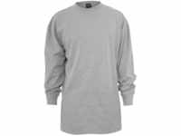 Urban Classics Herren Tall Tee L/S T-Shirt, Grau (Grey 00111), Large