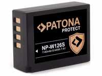 PATONA Platinum NP-W126s NP-W126 Akku (echte 1140mAh) voll kompatibel