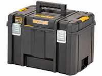 DEWALT TSTAK Tiefe Werkzeugbox VI, DWST83346-1 (44l Volumen, großvolumige Box,